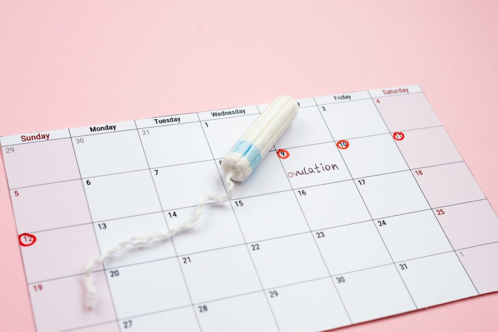 acne when ovulating